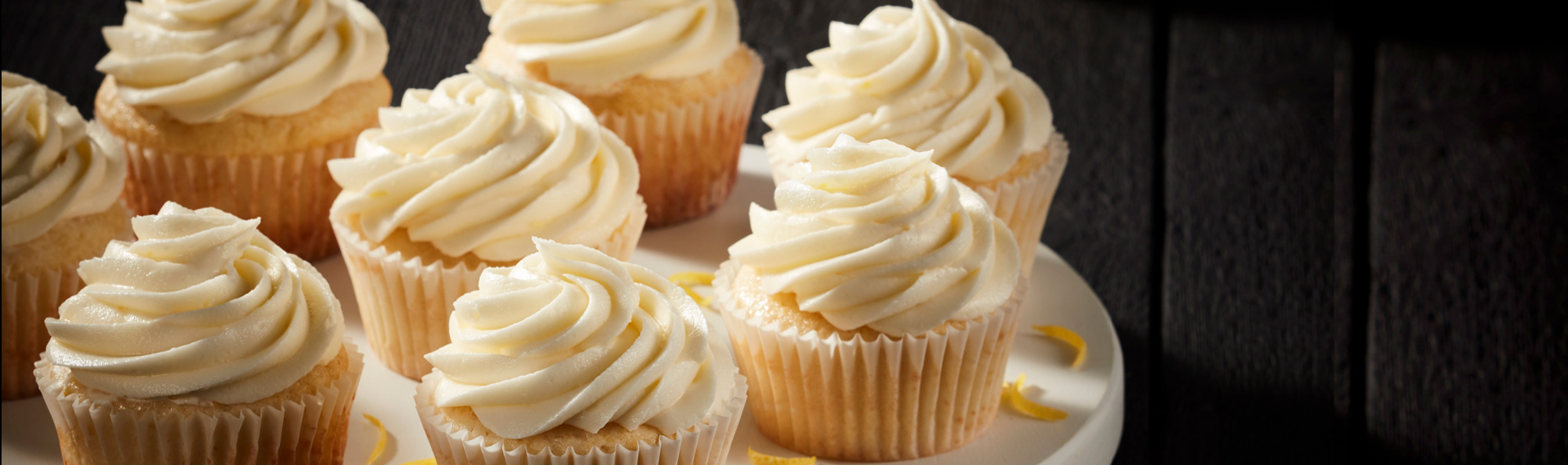 Petits gâteaux citronnés au fromage de chèvre