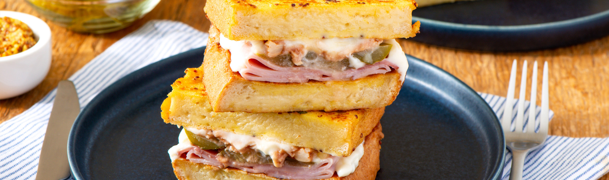 Cuban French Toast Stack