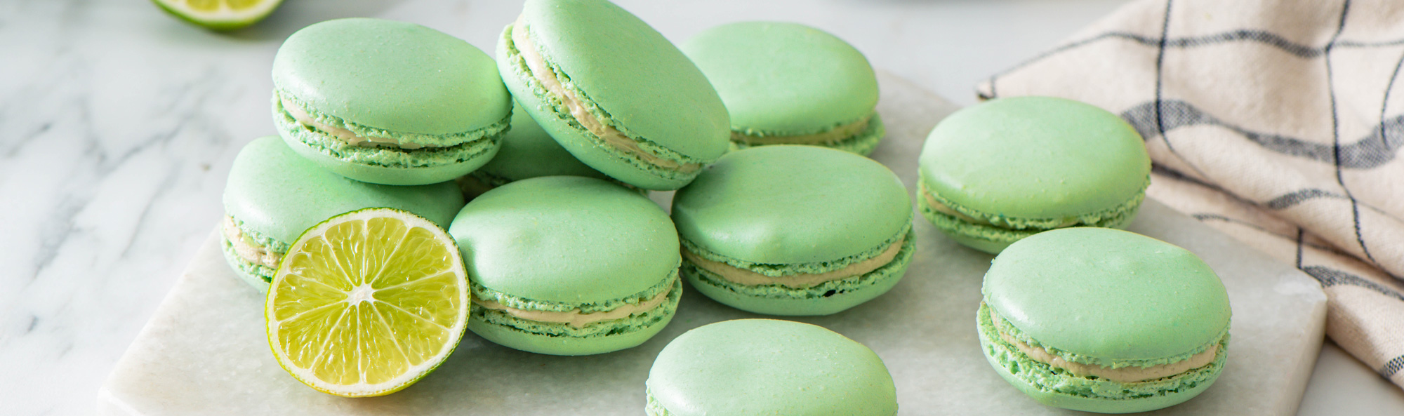 Key Lime Macarons