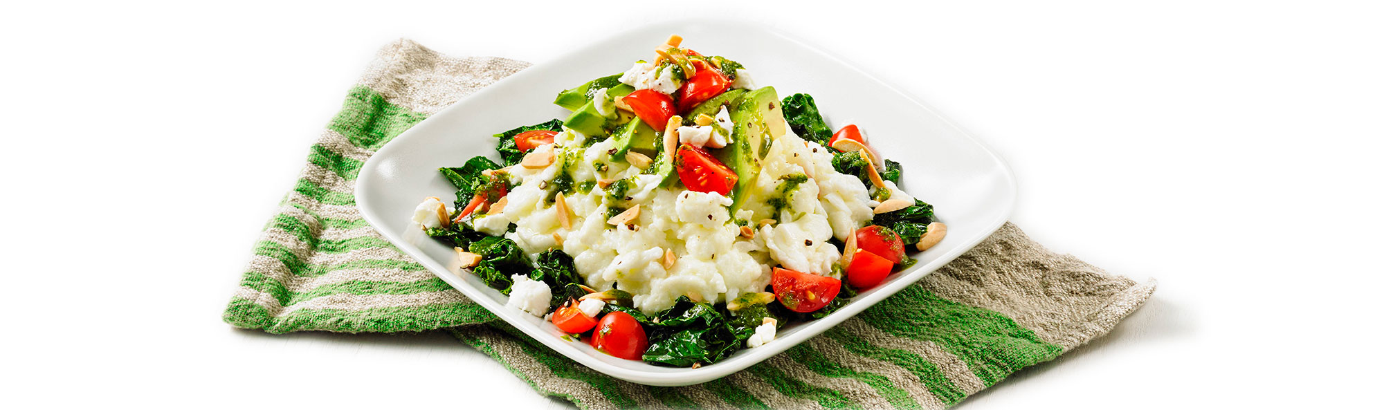 Super Green Egg White Scramble Bowl